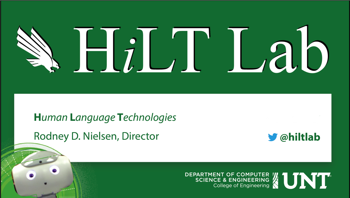HiLT Lab sign